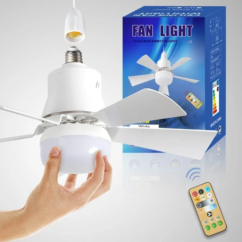 Fan Bulb Integrated Home Dormitory - Bellarte Enchanté Fan Bulb Integrated Home Dormitory